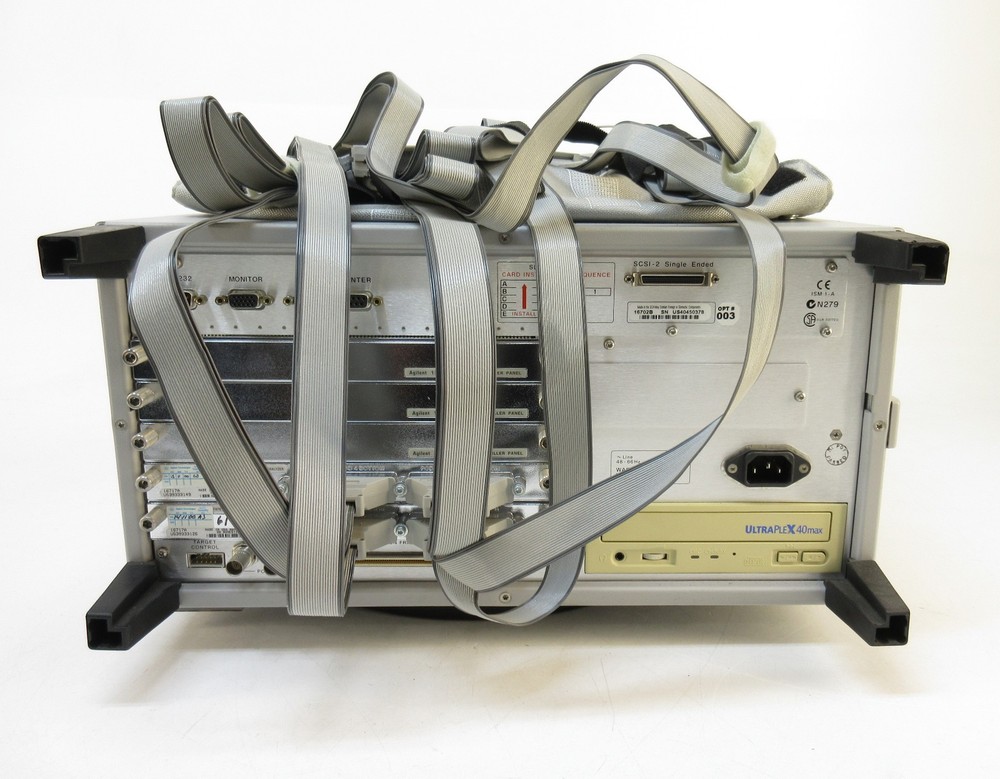 Agilent 16702B Logic Analyzer Analysis System w/ Opt # 003 and 2x 16717A Modules