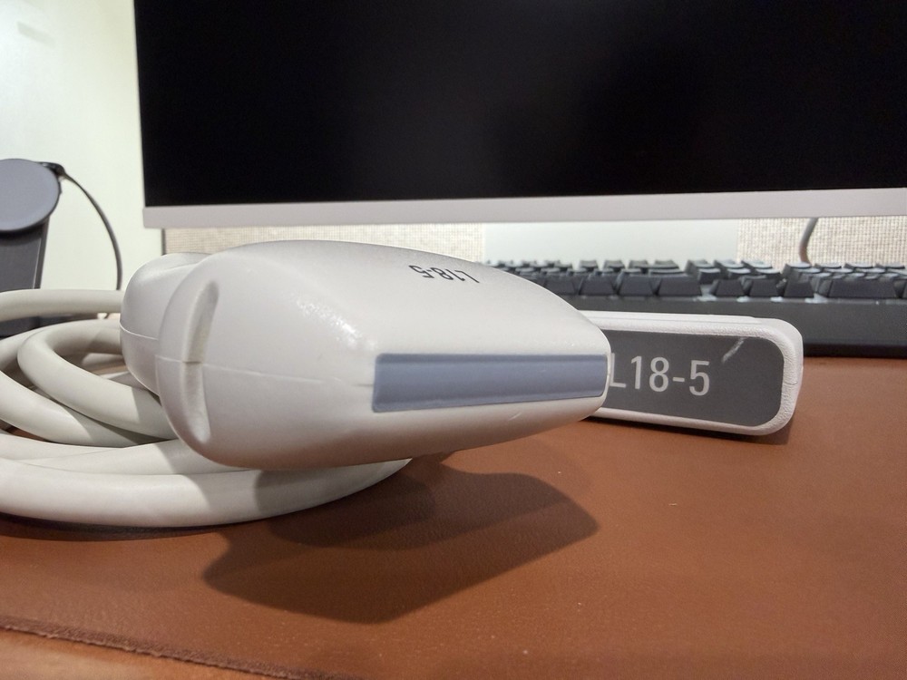 Philips L18-5 liniar array compact Transducer Probe (crystal dropout)