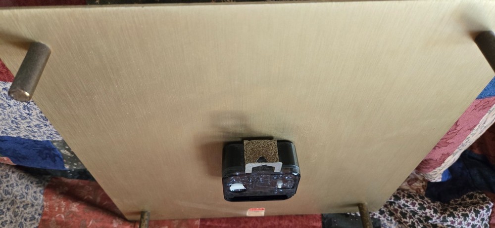 Kienzle Chronoquartz German Brass Wall Clock WORKS!