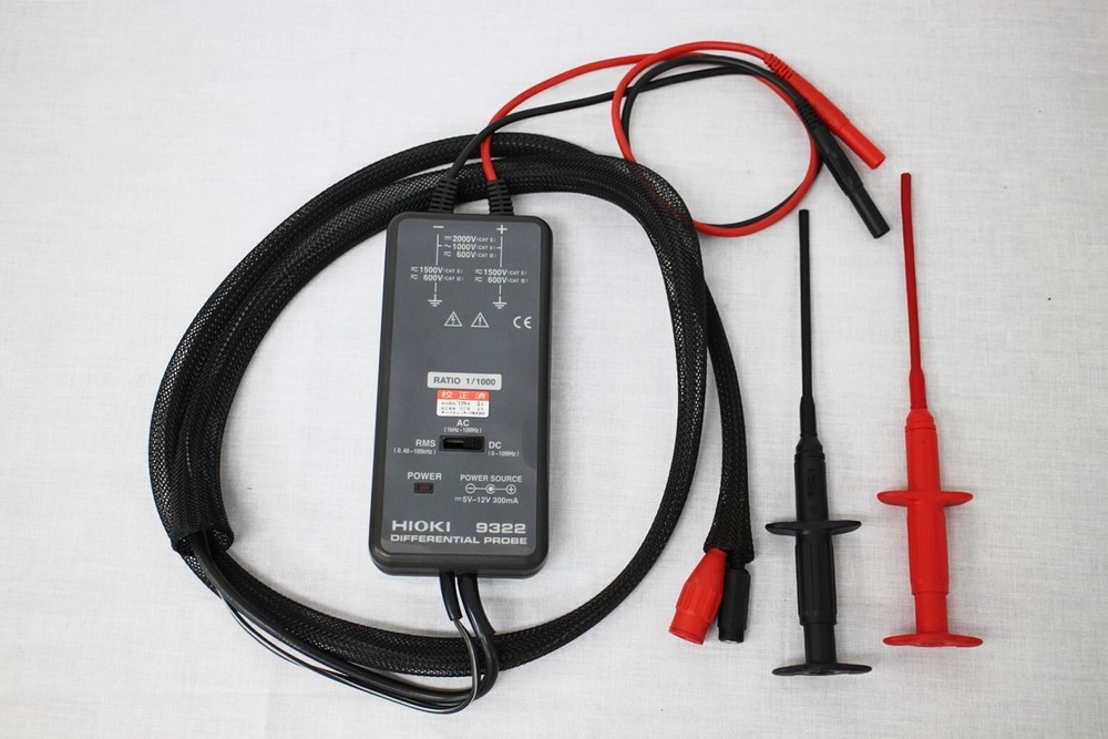 HIOKI 9322 DC-10MHz 2000 V DIFFERENTIAL PROBE