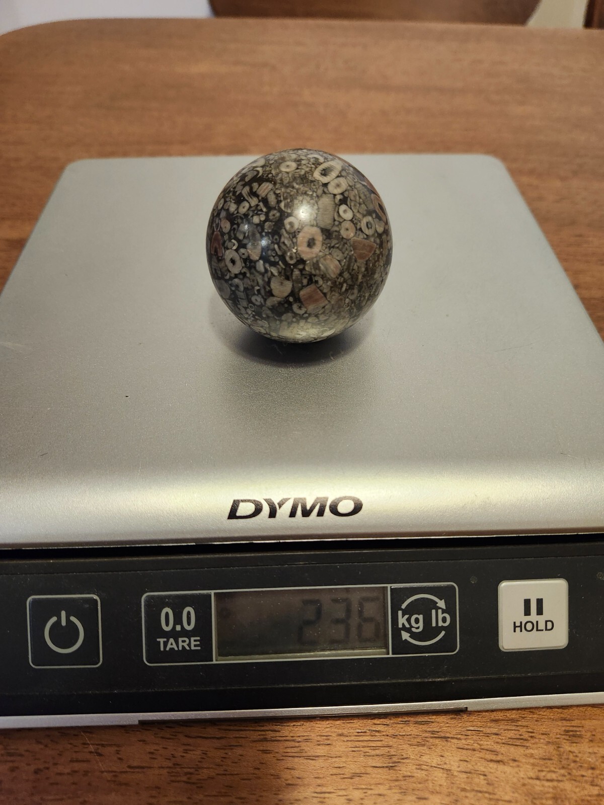 Bundle of Agatized Coral Jasper Stone Sphere and Onyx Marbled Egg