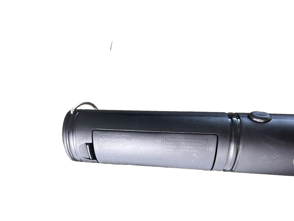 Black Flag Model ZR-7936 Handheld Bug Zapper Tested