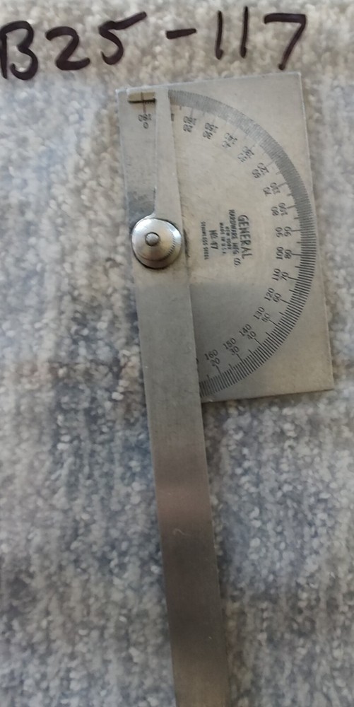 🔨GENERAL NO 17 PROTRACTOR