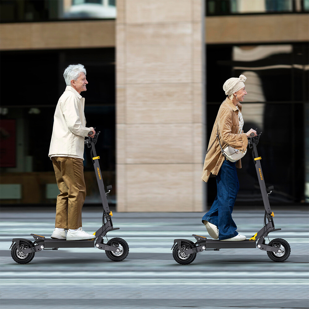 Ausom L1 Adults Electric Scooter,800W Motor,70km Range,10inch Tires E-Scooter