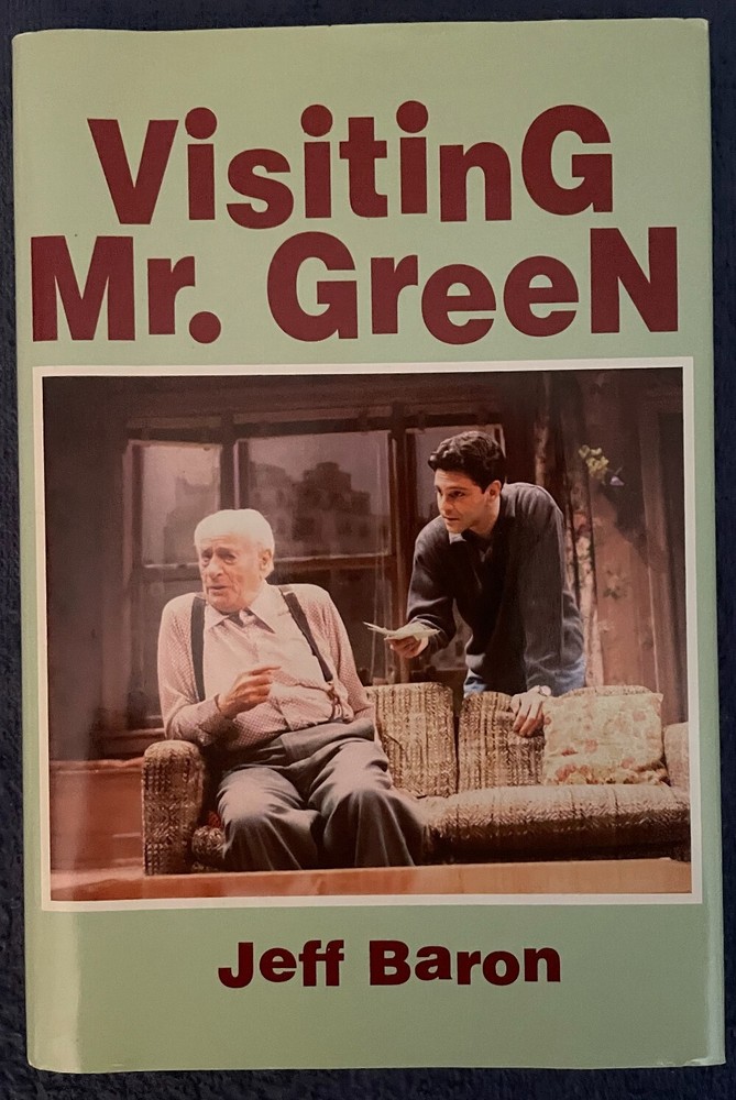 VISITING MR. GREEN by Jeff Baron - Hardcover Script - Great Condition!