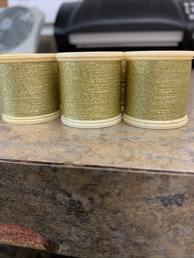 5 Spools MADEIRA Metallic Polyester Embroidery Threads 200M, #24