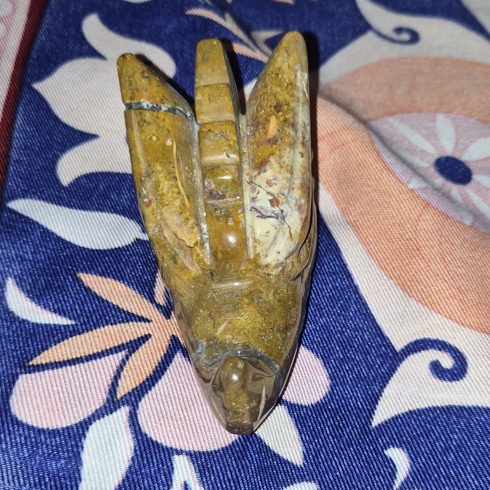4" Jasper Dragon Head