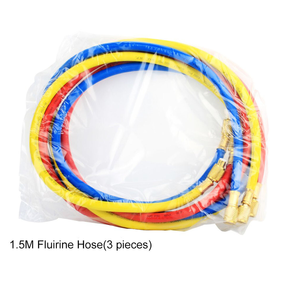 Elitech HVAC Manifold Gauge Set w/Hoses Coupler Adapter Carrying Case DMG-3B