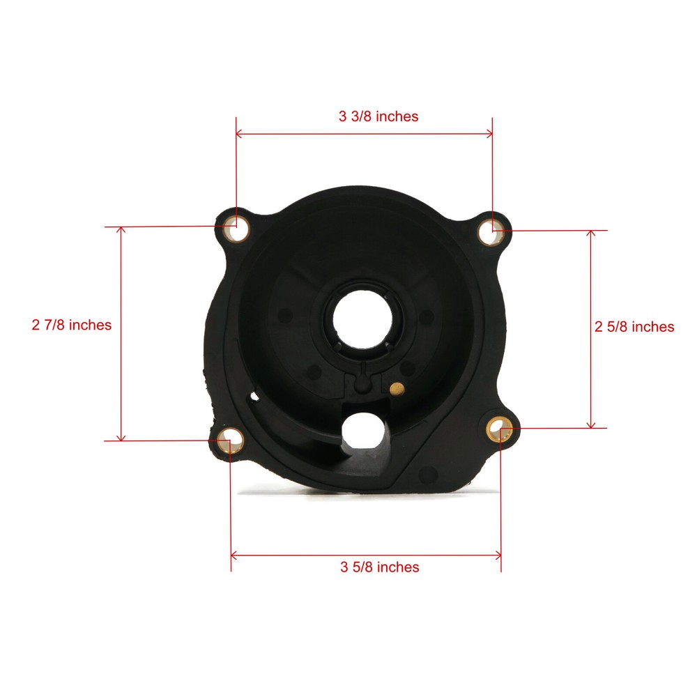 Water Pump Impeller Kit for Evinrude 200 HP E200DCXABK, E200DPXABK, E200DSLABK