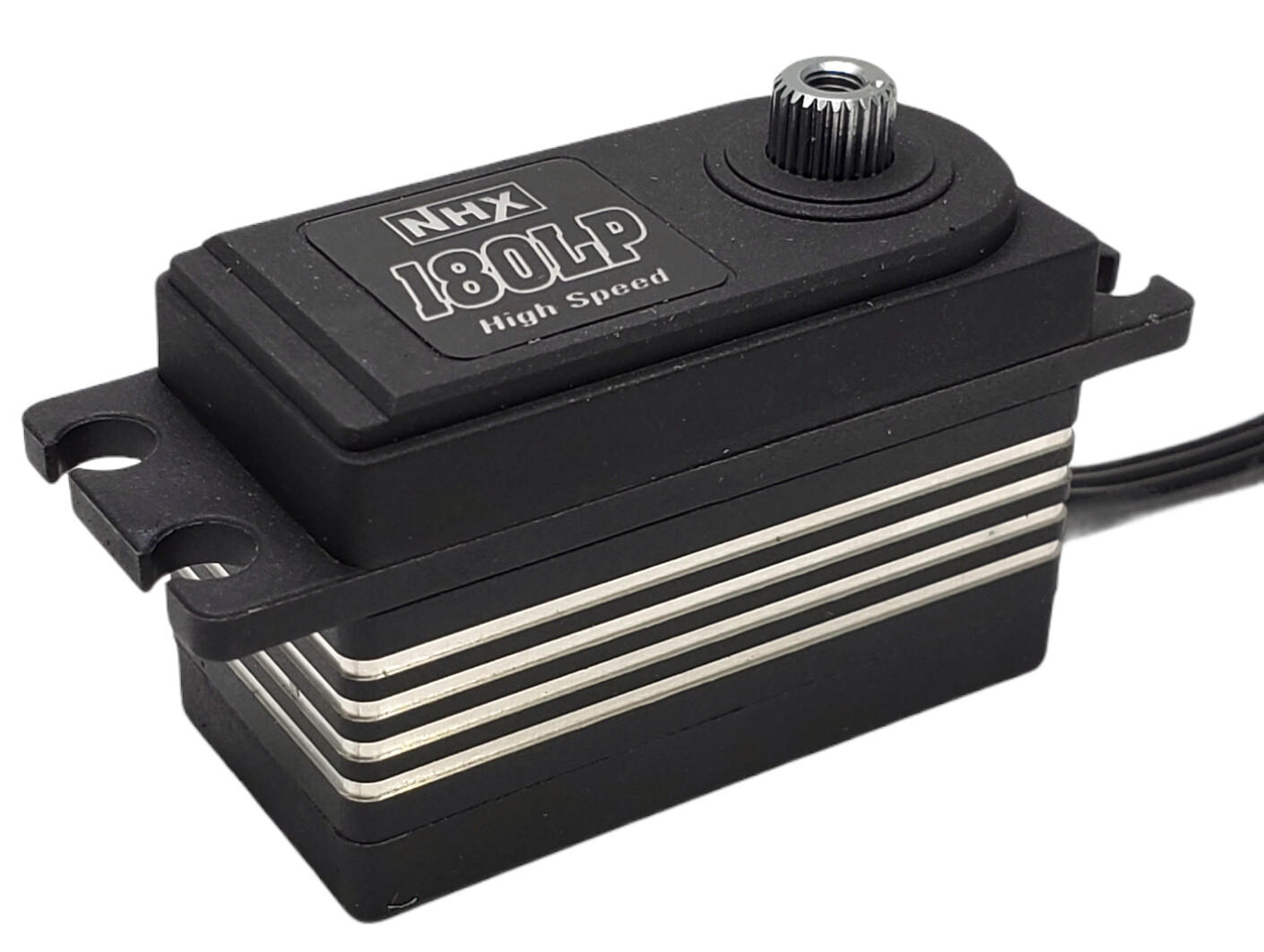 NHX RC 180LP Low Profile HV Servo Coreless 180 oz / .05 Titanium Gear Digital