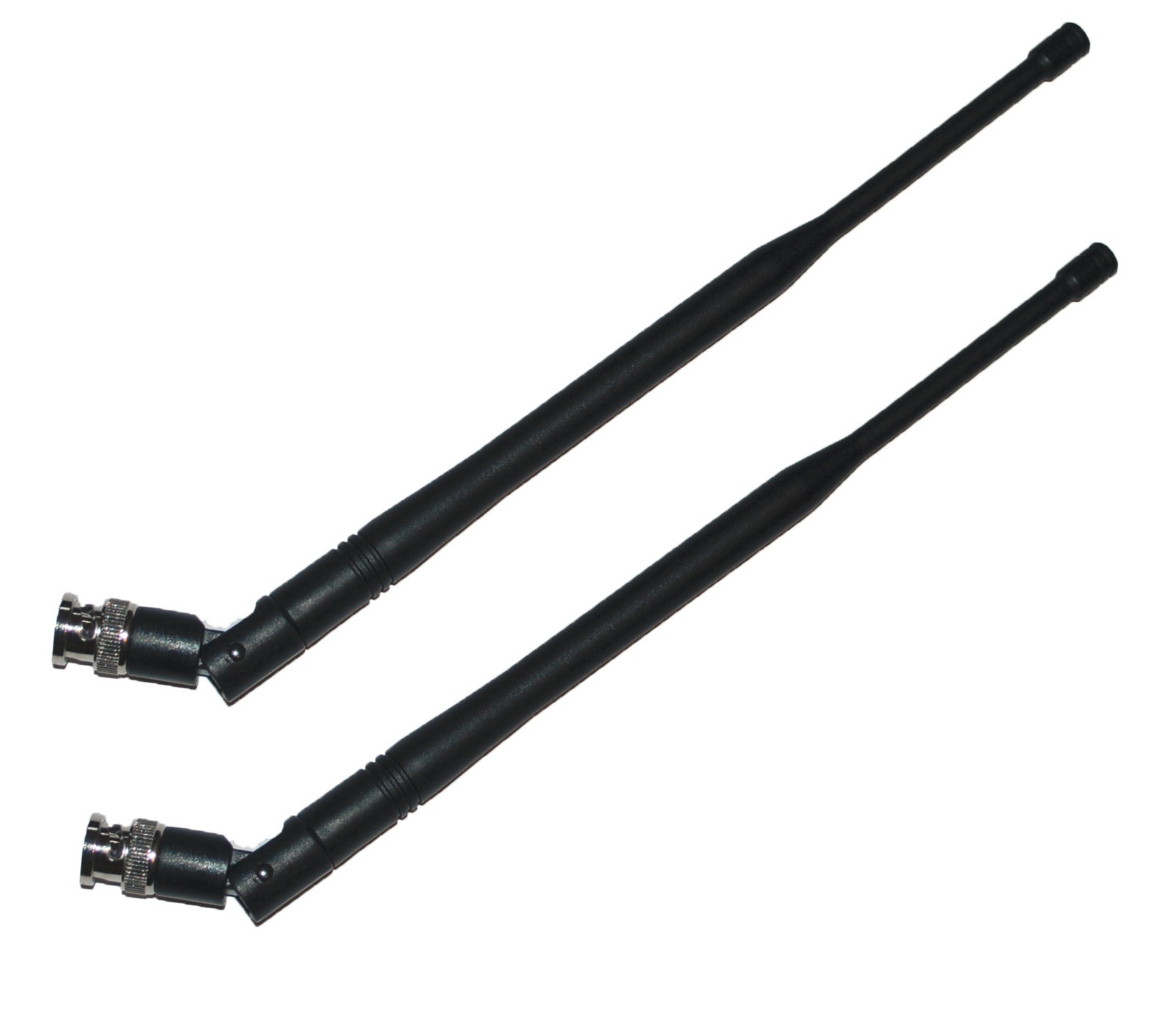 2 PCS UHF 1/2 Wave Antennas for Shure Receivers 470-996 MHz.