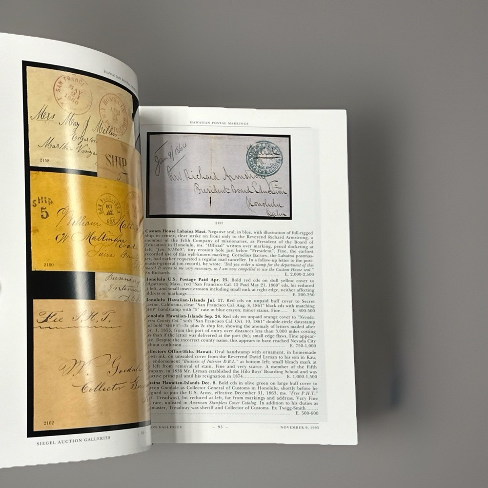 The Honolulu Advertiser Collection Hawaii Postal History