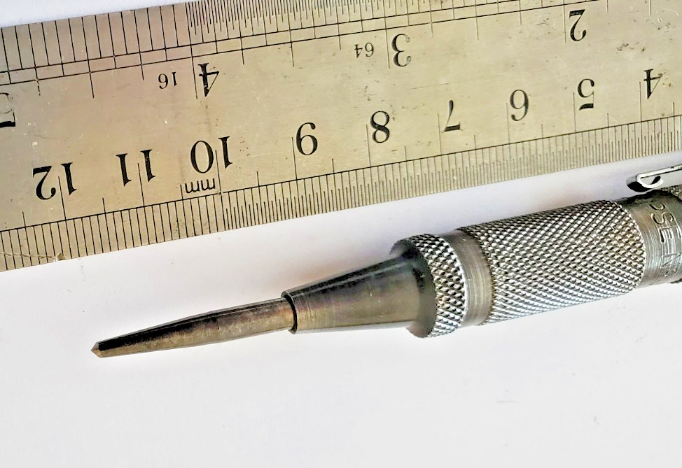 Vintage 1960s Eclipse No.171 Automatic Centre Punch Fully Working Tool Excellent