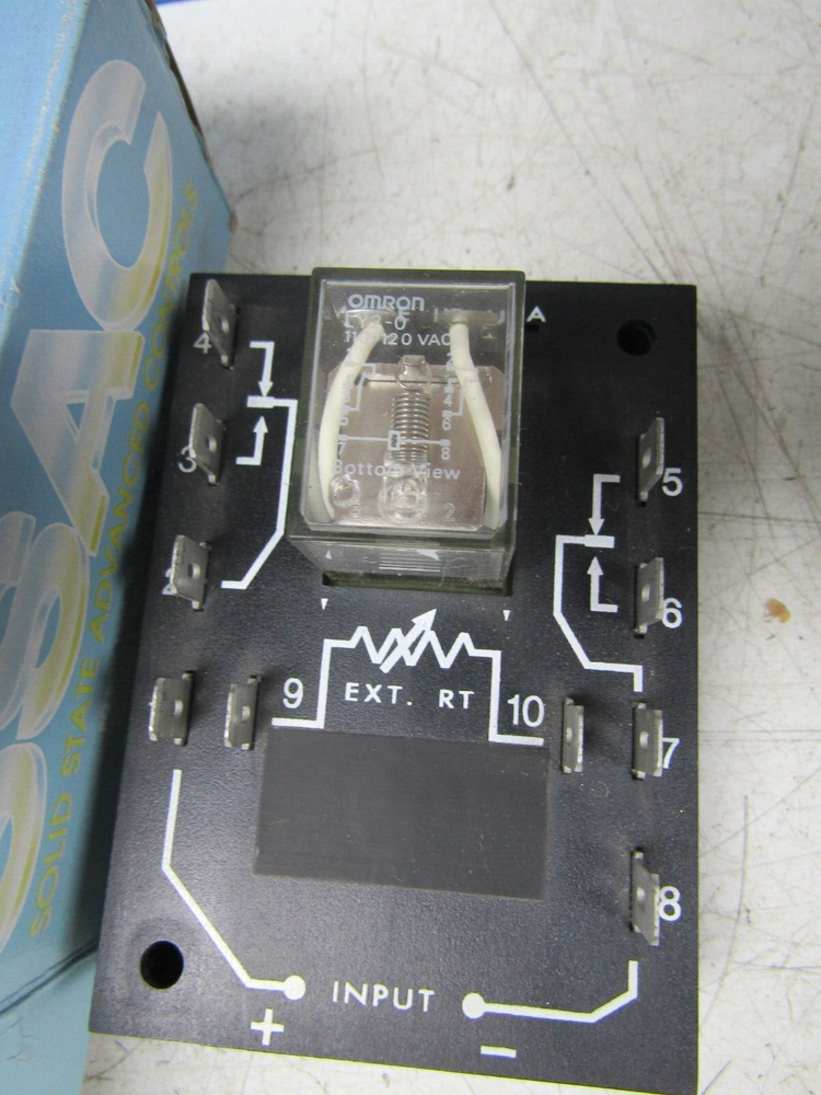 🔥NEW ENTRELEC 120VAC SOLID STATE TIMER TIME DELAY .6-60 SEC SSAC ERDM435 2600X