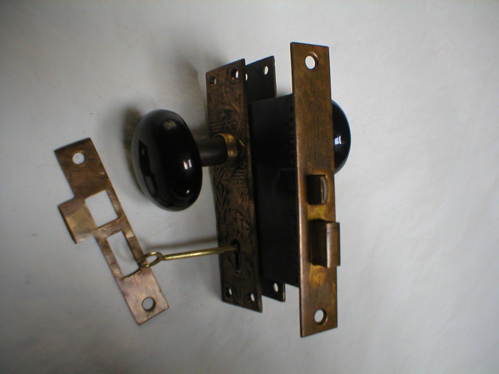 Antique Victorian Era Door Hardware