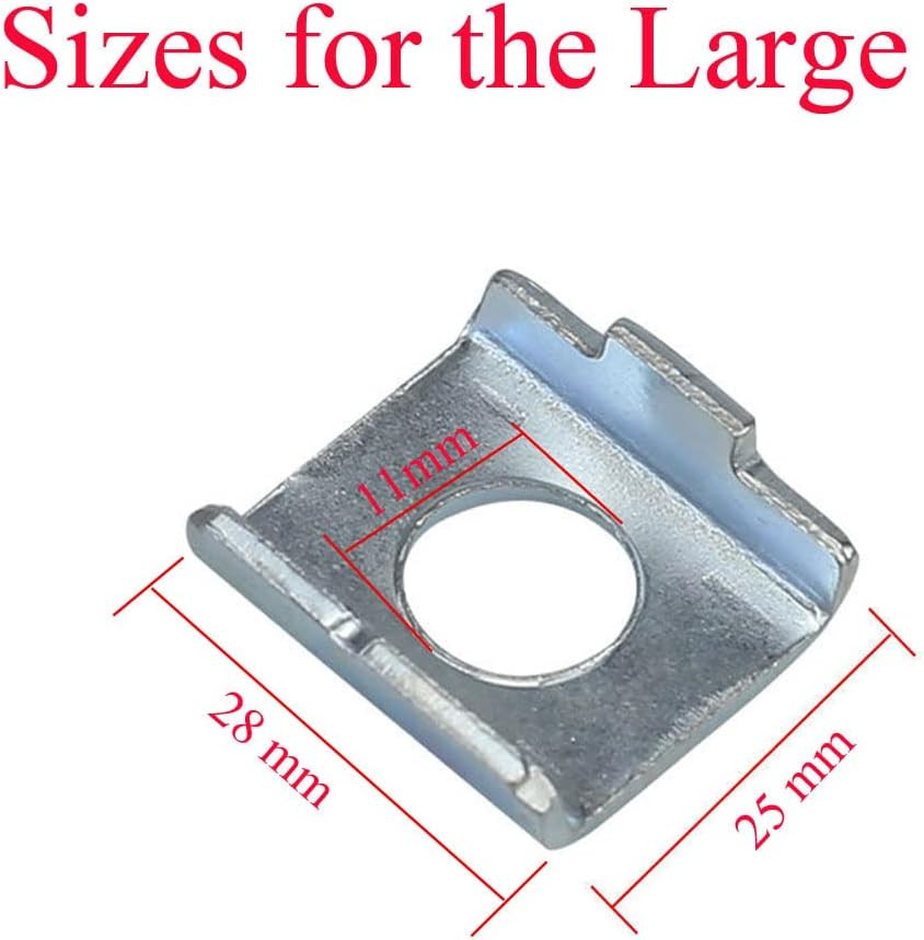 8 Pack Training Wheels Vertical Bracket for Children'S Bicycle Stabiliser Suppor