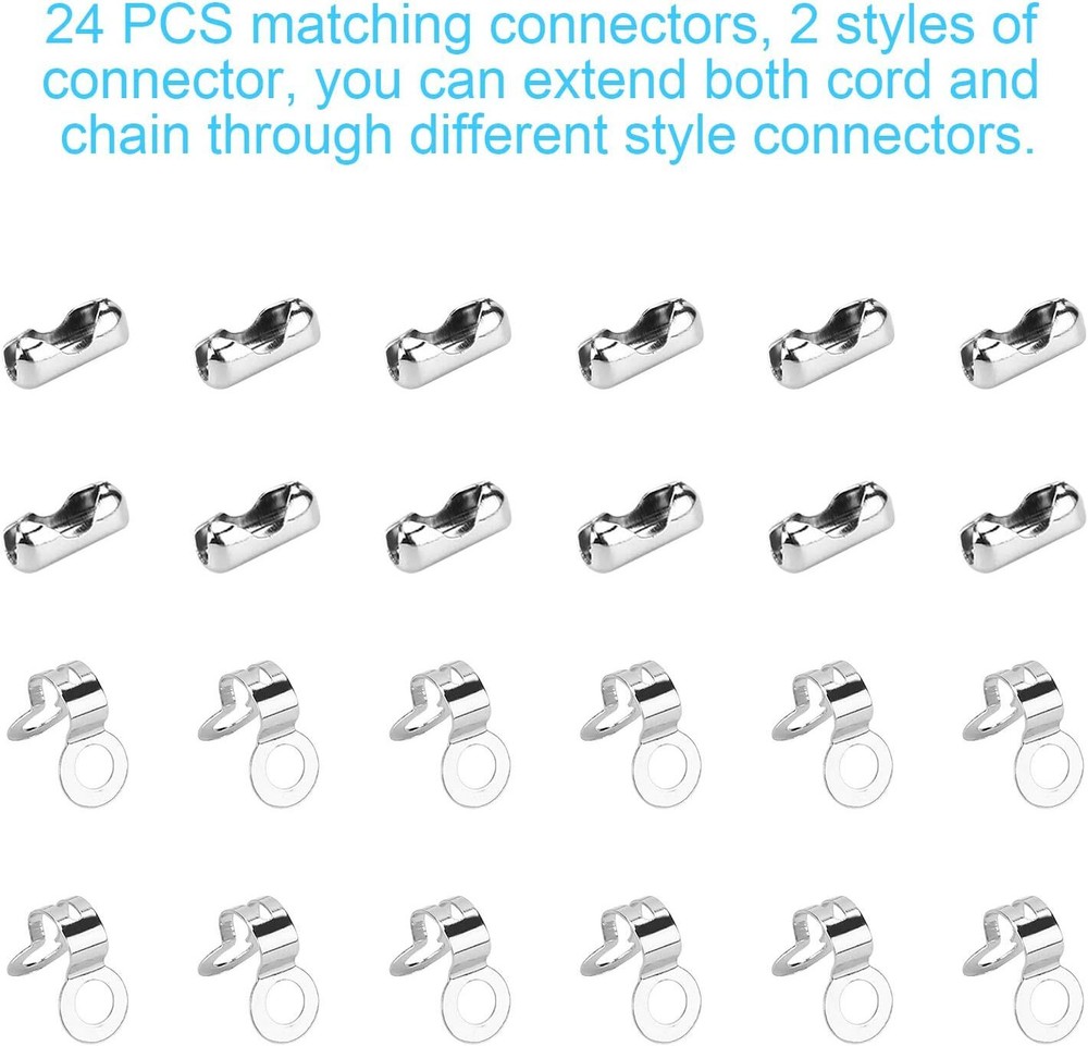 200 Inch Ceiling Fan Pull Chain, (Upgrade Rust Proof) 3.2mm Beaded Pull...