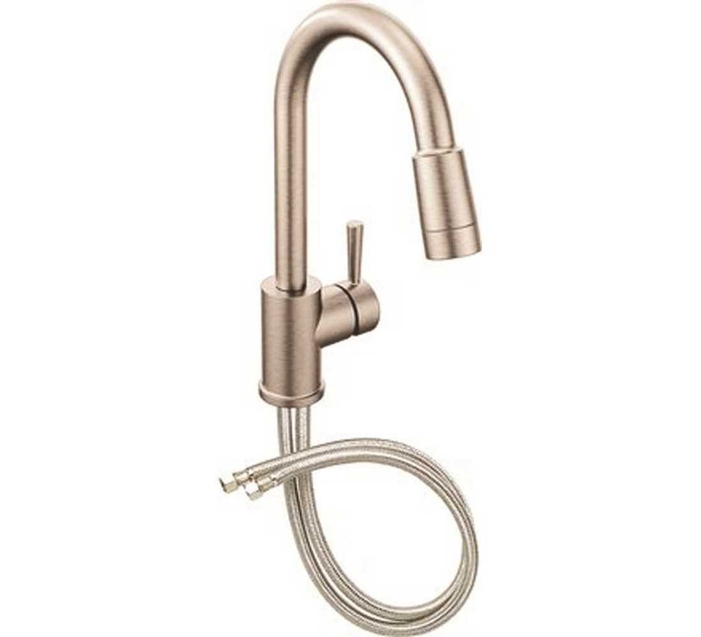 Edgestone Single-Handle Pull-Down Sprayer Kitchen Faucet in Classic SSL