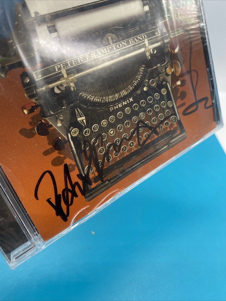 PETER FRAMPTON Forgets the Words Signed CD Sealed New