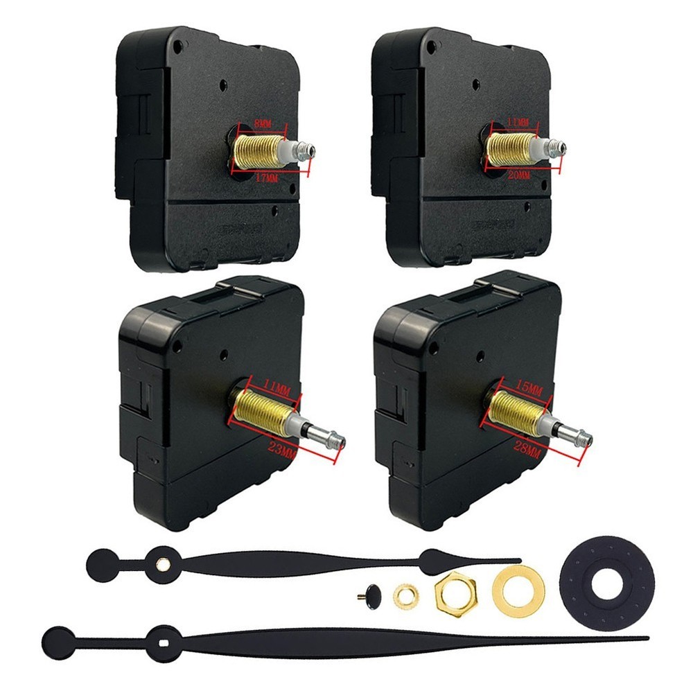 Wall Clock Movement with Accurate Timekeeping and Flexible Installations