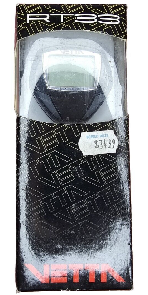 Vetta RT33 Cyclocomputer Odometer Black Color