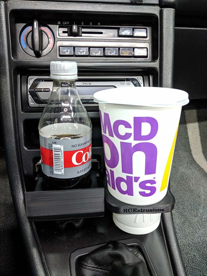 Honda CRX Cup Holder Bundle (Cigarette Lighter + Ashtray)