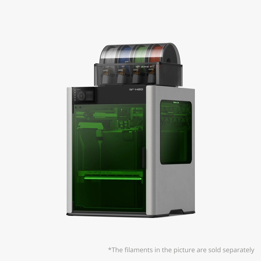 New Bambu Lab 3D Printer H2D AMS Laser Full Combo - 40W