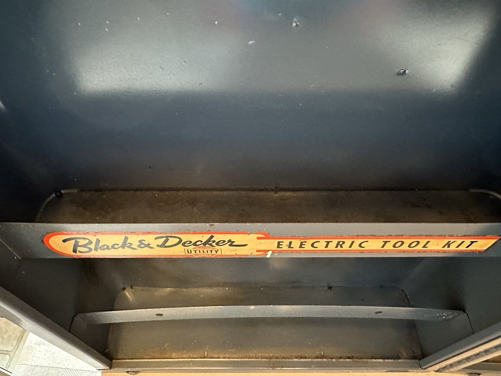 Black & Decker Empty Electrical Tool Kit Case