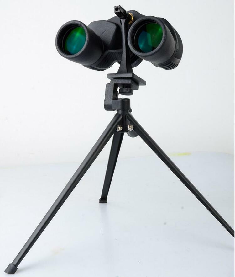Universal Metal Tripod Adapter Mount bracket Binoculars L-shape Twin 1/4" Thread