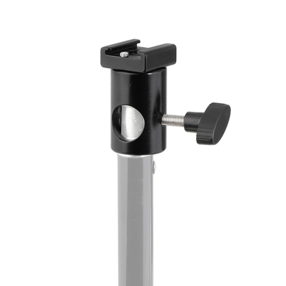 CAMVATE Camera Video Light Mount with Cold Shoe Adapter & Light Stand Base