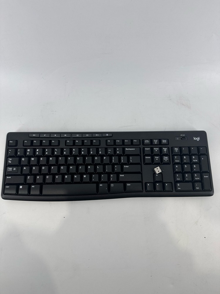 Logitech MK270 Wireless Keyboard and Mouse Combo 2.4GHz Compact Mouse Black