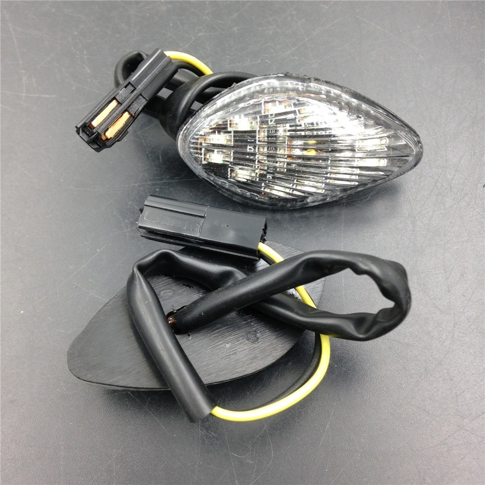 Clear LED Flush Mount Turn Signal for HONDA CBR 1000RR 2004 2005 2006 2007