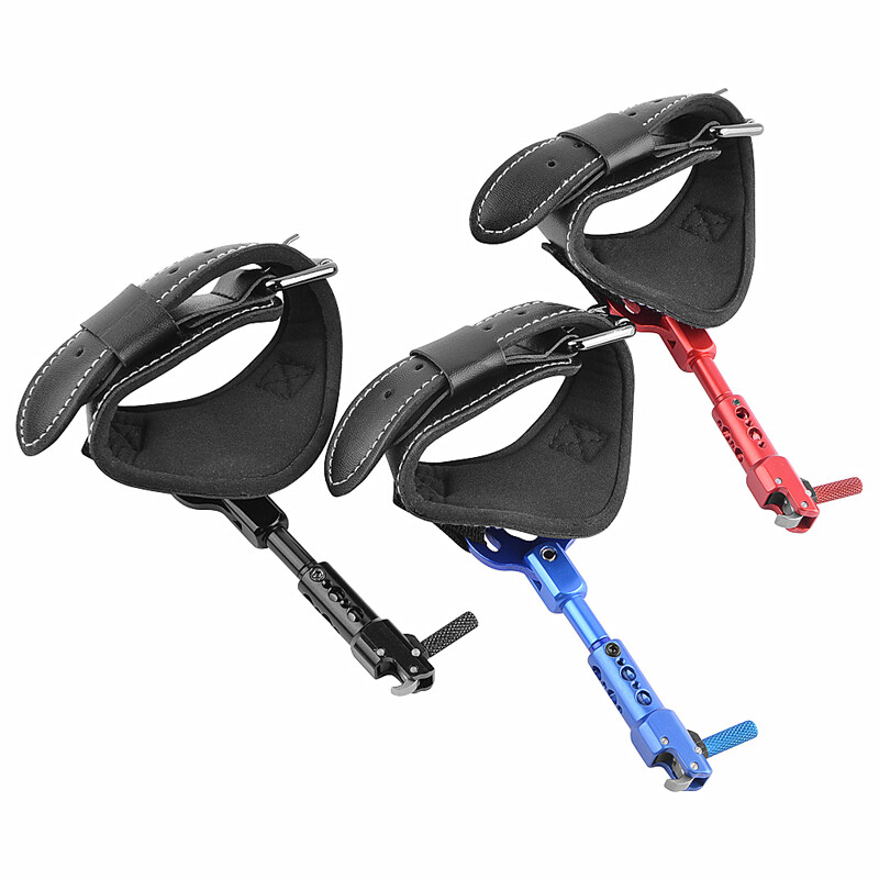 Archery Release Aids 360° Buckle Trigger Wrist Strap Compound Bow Hunting Shoot