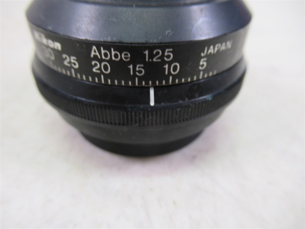 Nikon Alphaphot YS Abbe 1.25 Microscope Condenser Module