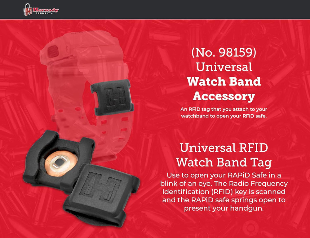 RFID Watchband Tag Accessory for Rapid Safe 98159
