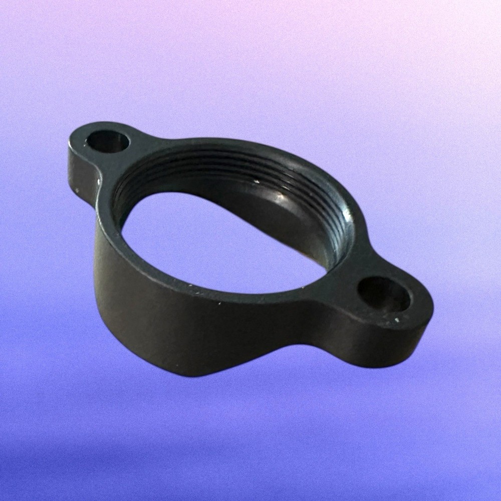 Check It Spyder Tabbed With Holes Feedneck Adapter Impulse ION Threads Black