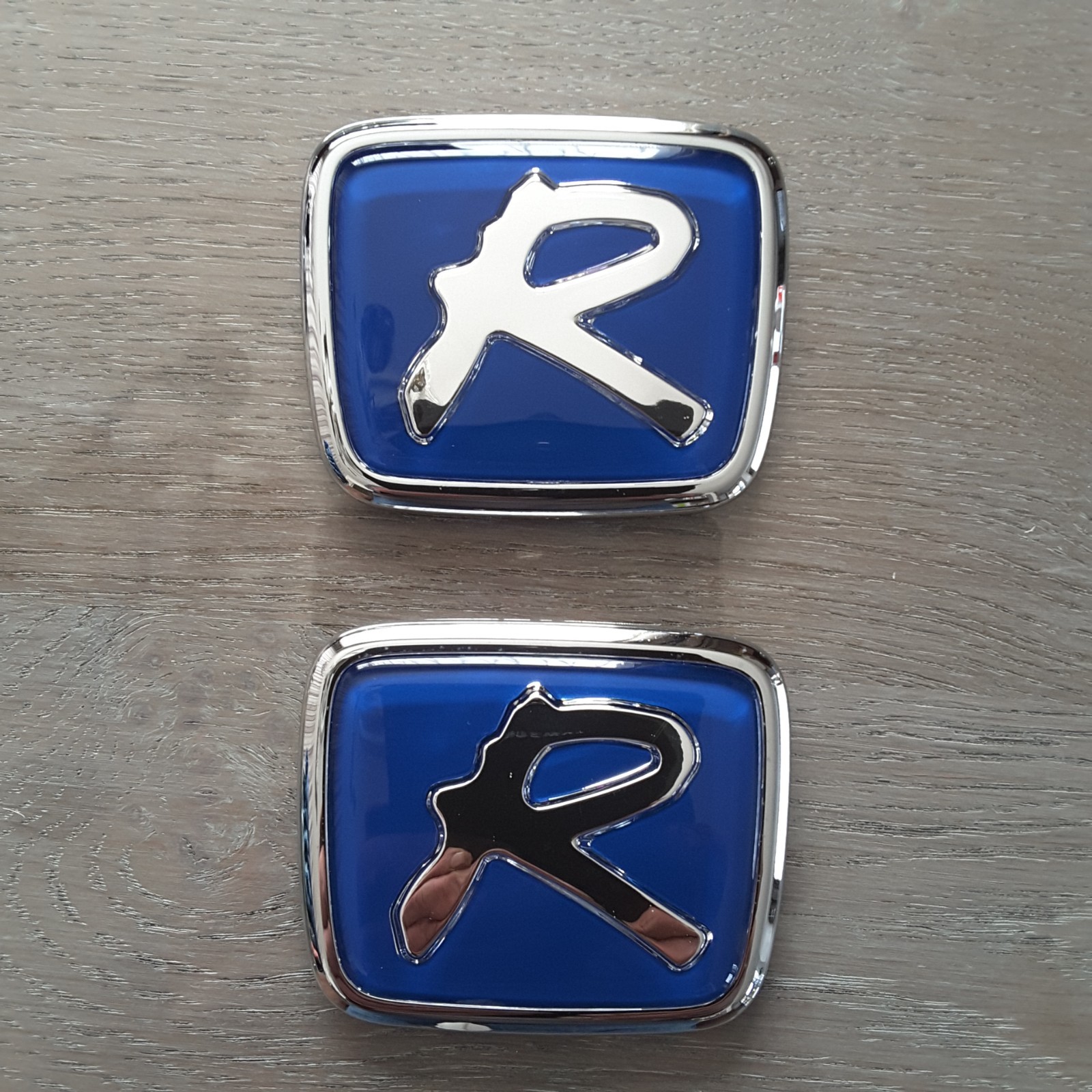 Acura Honda Type-R emblem Logo Decal NOS APC SiR Carbon Chrome FREE SHIPPING