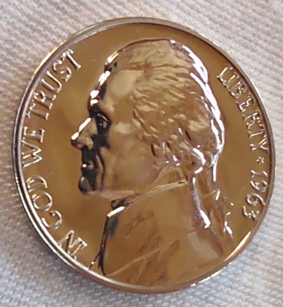 1963 (P) *GEM PROOF* Jefferson Nickel