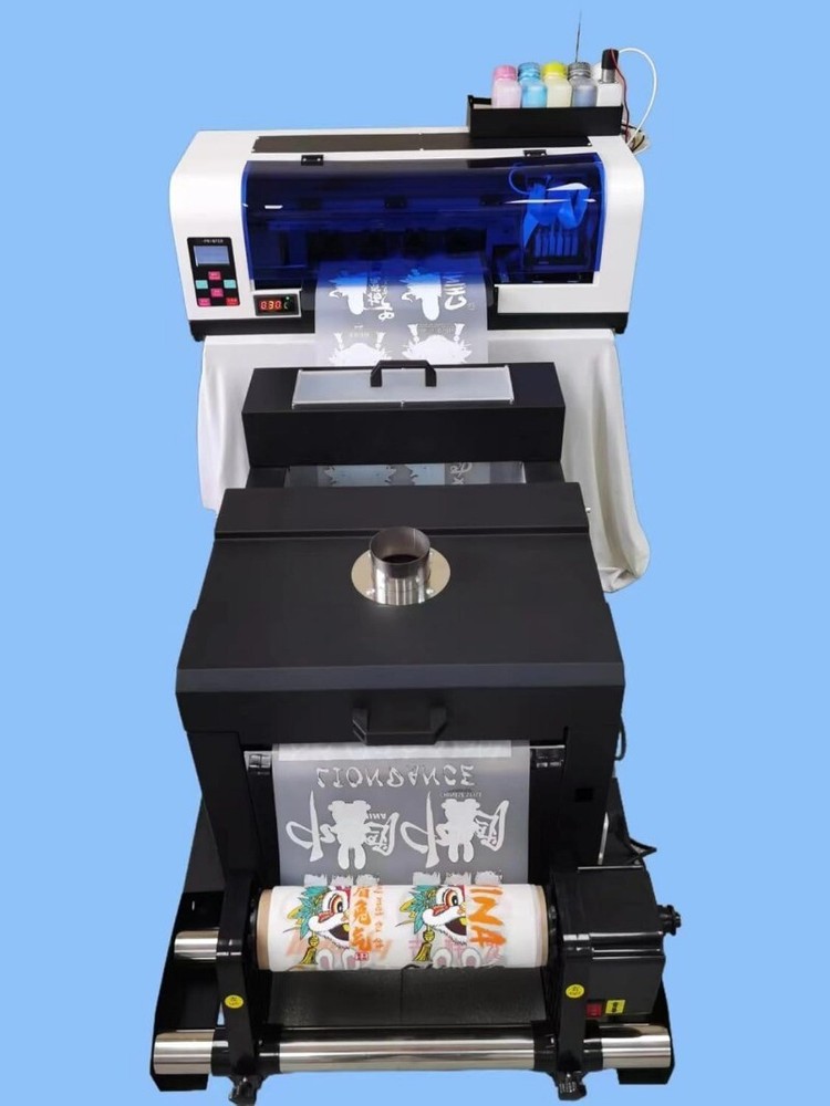 A3 Plus XP600 DTF Printer Includes Ink, Film, Powder, Software, Shaking Dryer