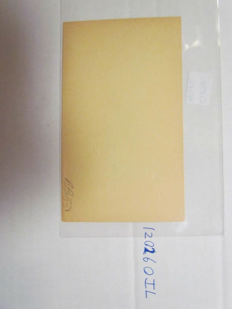 Clete Boyer Signed Postcard
