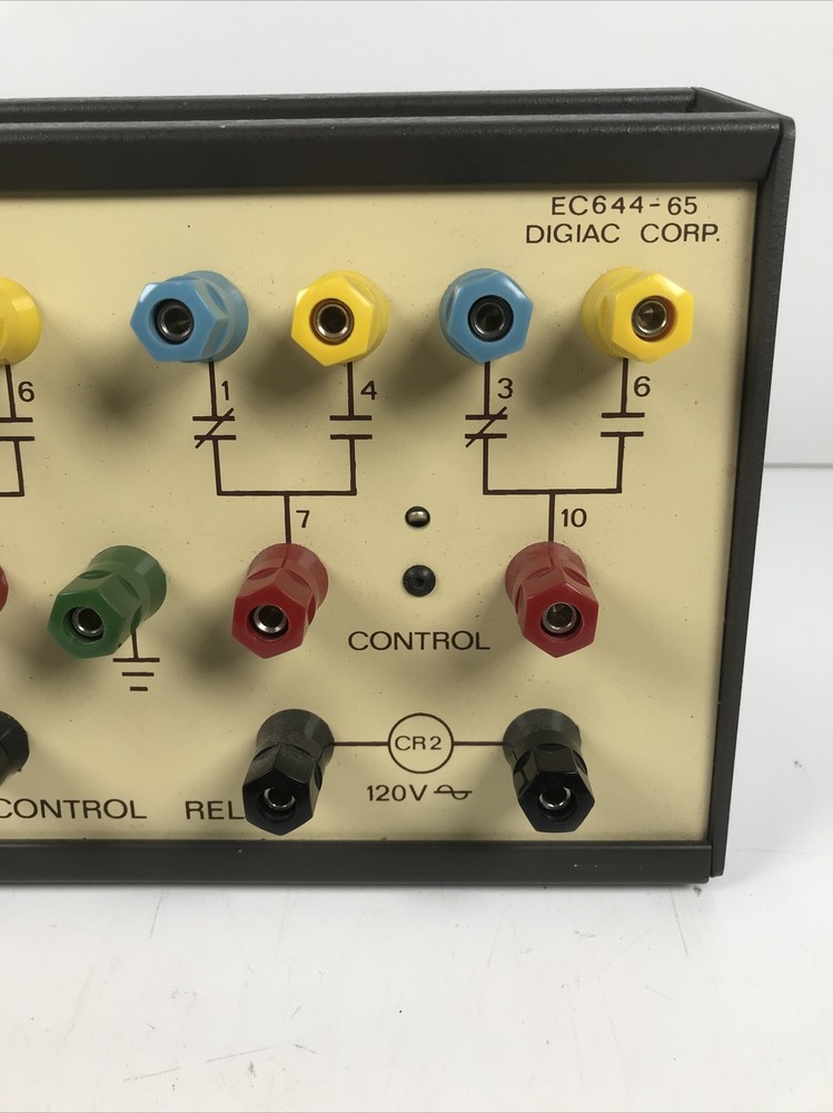 VINTAGE ELECTROLAB EC644-065 INPUT CONTROL Relay UNIT Digiac Electronics Lab