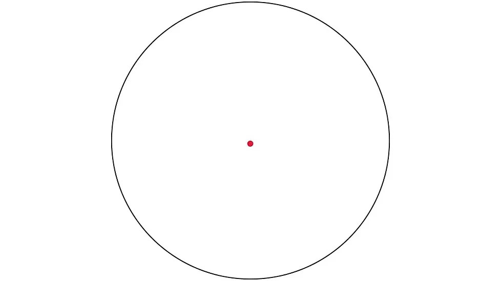 EOTech EFLX 3 MOA Mini Reflex Red Dot Sight - Black EFLX3RWBLK