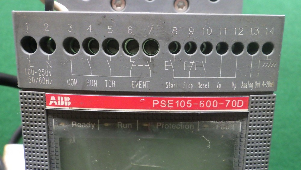 PSE105-600-70D 105A Motor Soft Starter ABB Used