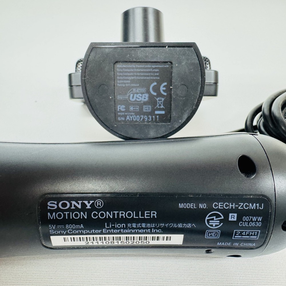 Sony PlayStation Move Bundle PS3 Motion Controller PS EYE Camera JPN