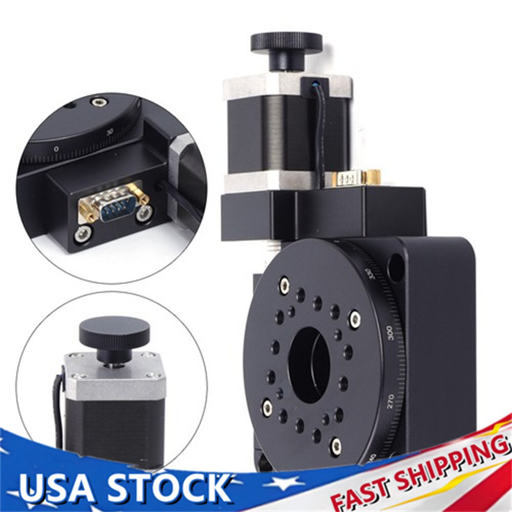 Motorized Rotation Stage Optical Rotary Table Electric Optical Rotation Platform