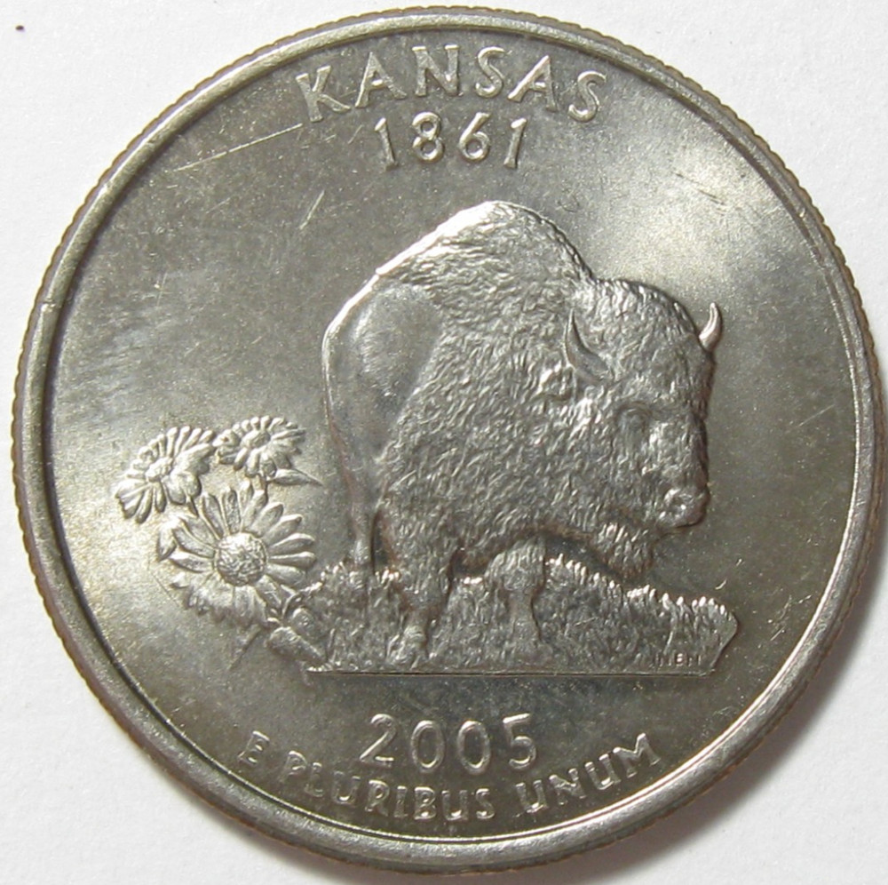 2005-D Kansas State Quarter - #11106-23