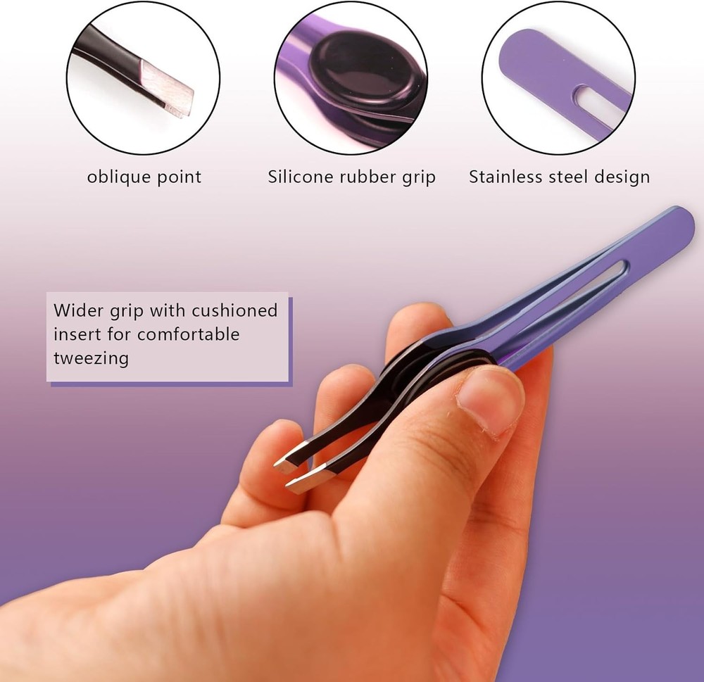4 PCS Non-Slip Grip Black,gradient Green,gradient Pink,gradient Purple