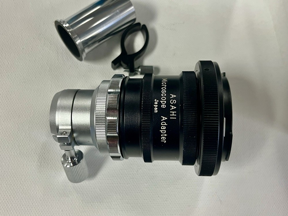 Asahi Optical Co Ltd Japan Microscope Adapter for Pentax camera body mount