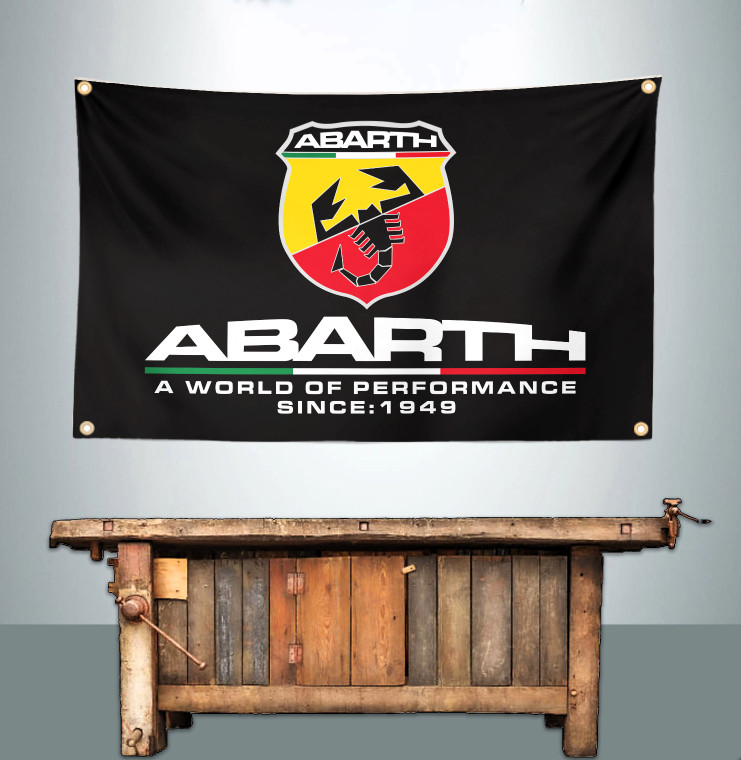 ABARTH 3' X 5' BANNER FLAG