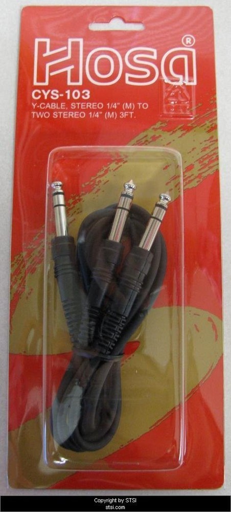 Hosa CYS-103 Y Cable